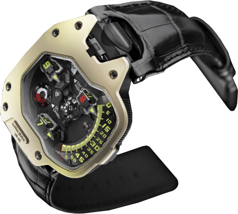 Review Urwerk men watch Replica UR-110 ZrN - Click Image to Close